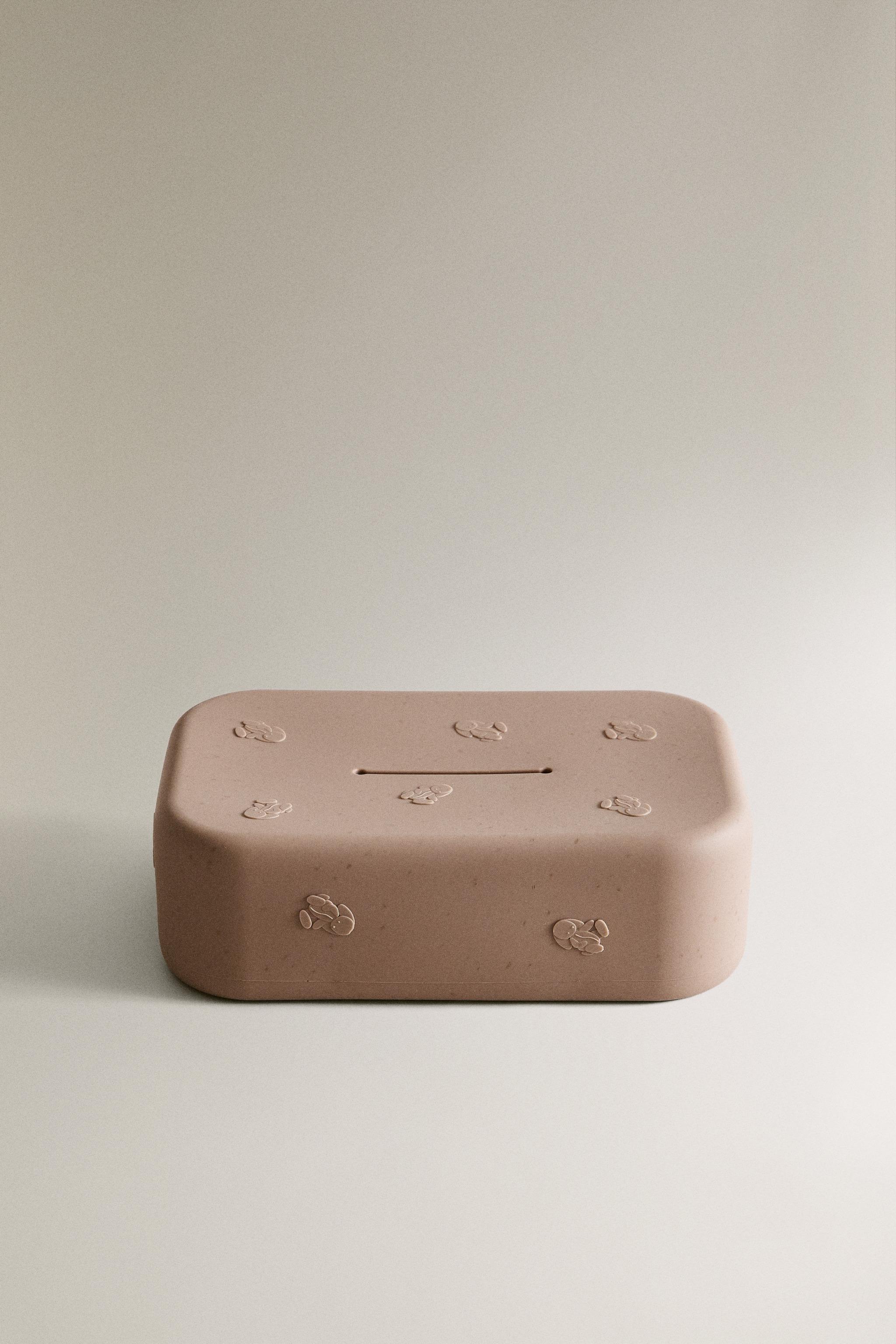 DISTRIBUTEUR DE LINGETTES SILICONE LAPIN